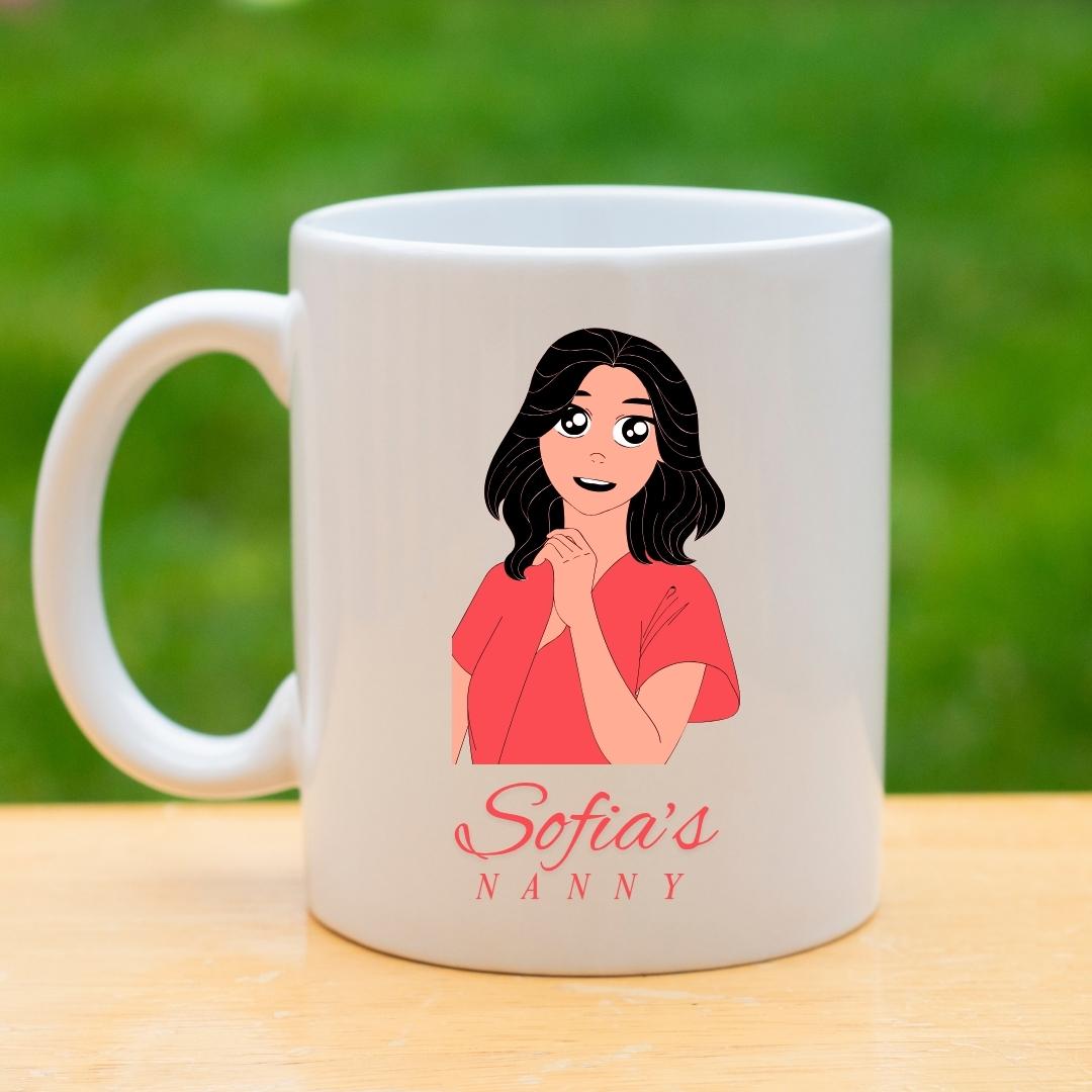 Personalised Nanny Mug Printing UK